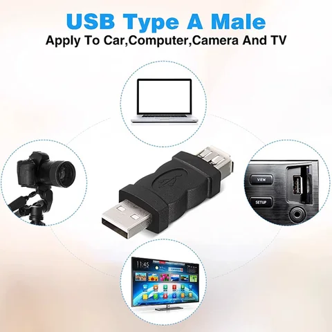 USB адаптер Firewire 1394 6-pin CY