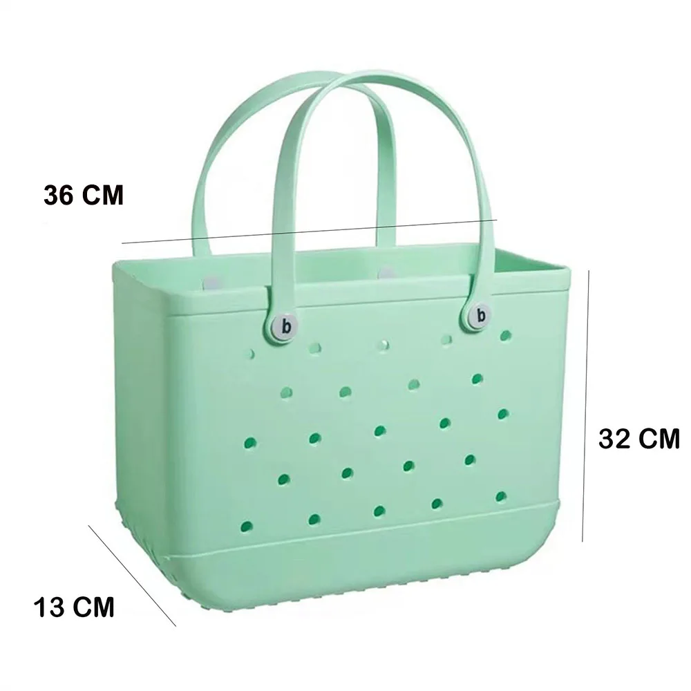 Летняя мягкая пляжная сумка из ЭВА водонепроницаемая сумка-полотенце для