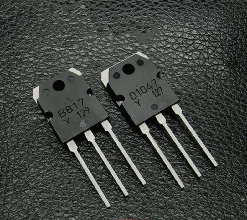 5 пар, новый импортный 100% оригинальный D1047 B817 KTD1047 KTB817 2SD1047 2SB817 TO-247 усилитель мощности, транзистор