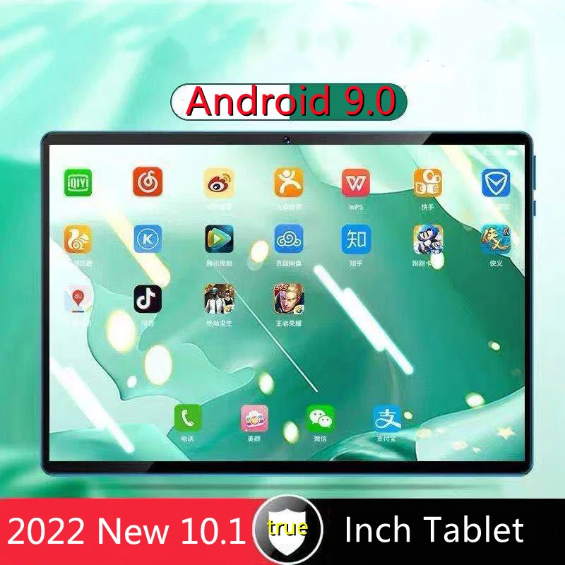 

Hot Sale New 2022 10.1 Inch Tablet PC 4G Android 9.0 Ten Core 8G+128GB ROM WiFi GPS Kids tablet
