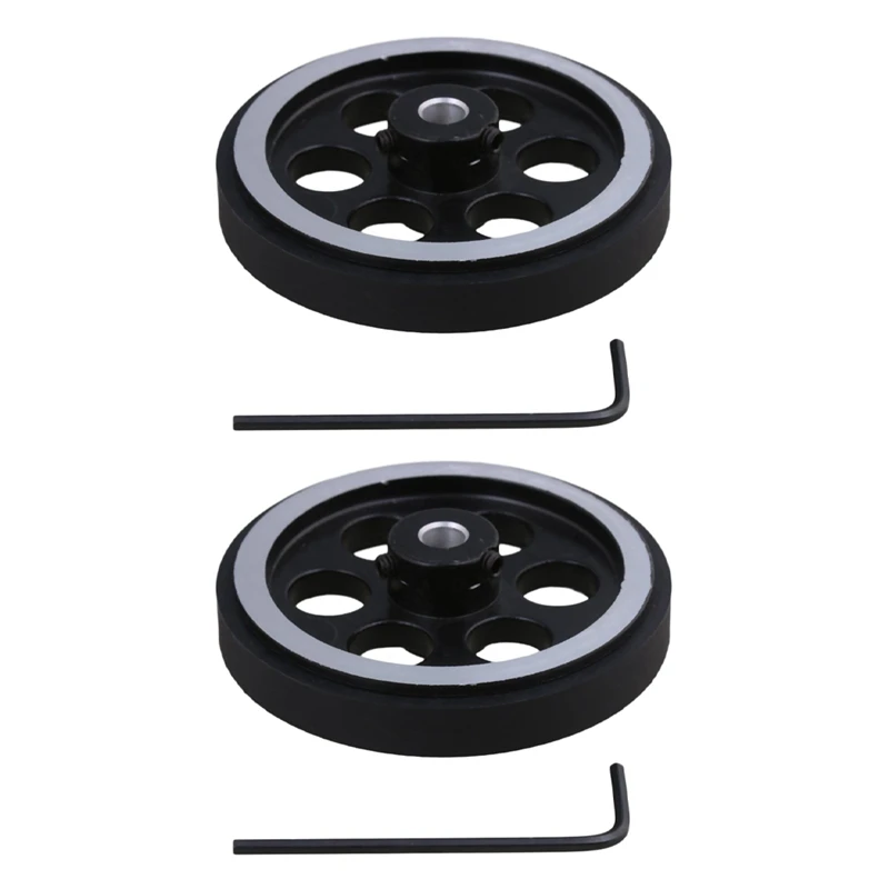 

JHD-2Pcs x 6 мм промышленный алюминиевый резиновый мерный Поворотный энкодер