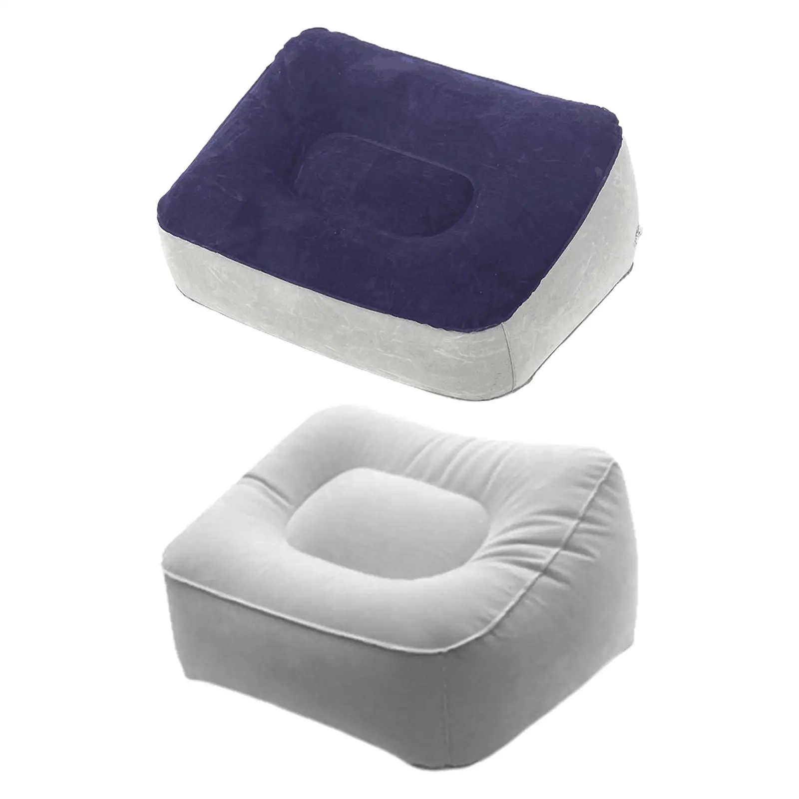 

Portable Desk Foot Rest Leg Feet Relaxing Tool Comfy Flocked Feet for Plane