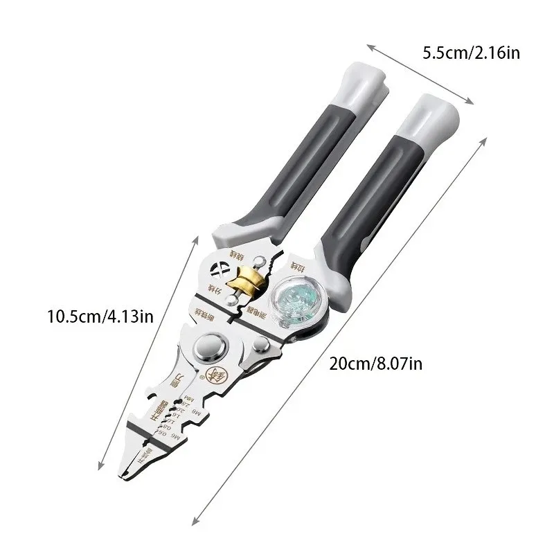 

Электрические плоскогубцы 10-в-1 из нержавеющей стали