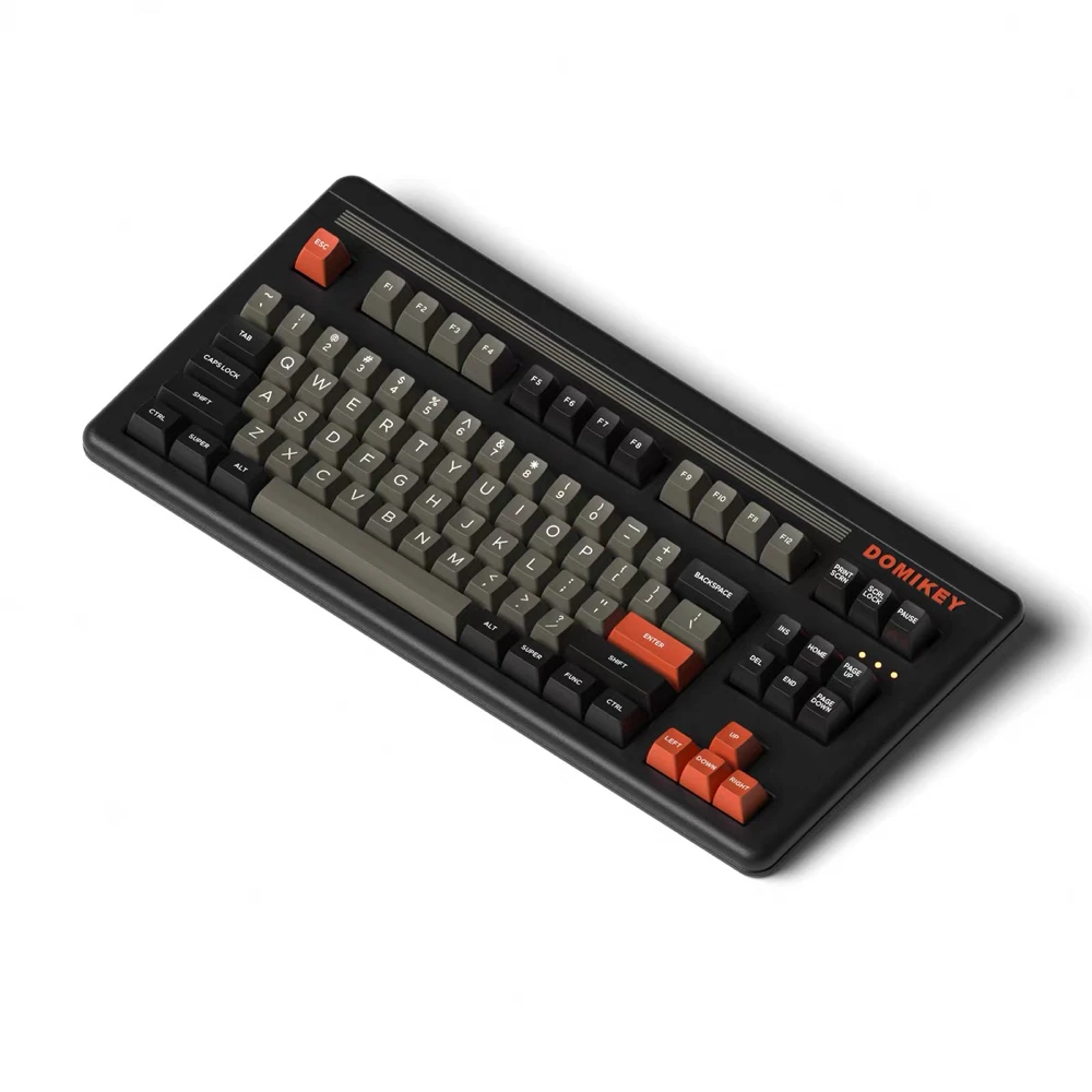 Набор колпачков для клавиш с профилем Domikey Dolch SA Doubleshot ABS 159 клавиши черный