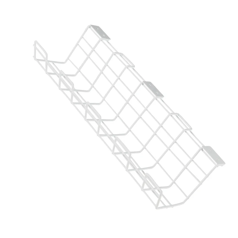 

Desk Cable Management Tray Organizer Wire Rack Cord Table Power Basket Shelf Brick Metal Cords Storage Hide Shlef Hider Socket