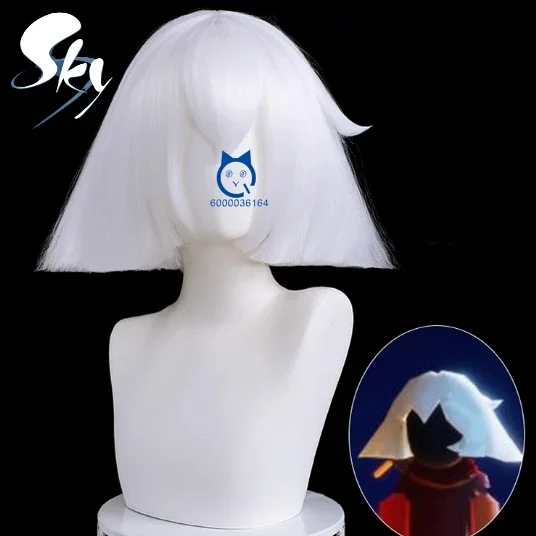 Игра Sky Children of The Light Dalerh Alet Горячий Косплей Белый Парик Аниме Термостойкие