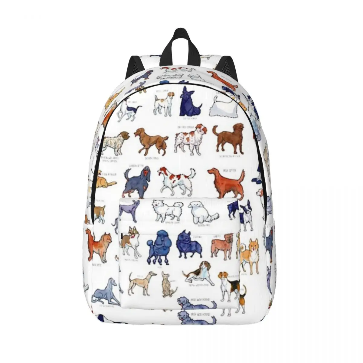 

Every AKC Dog Breed Woman Small Backpacks Boy Girl Bookbag Fashion Shoulder Bag Portability Laptop Rucksack Students School Bags