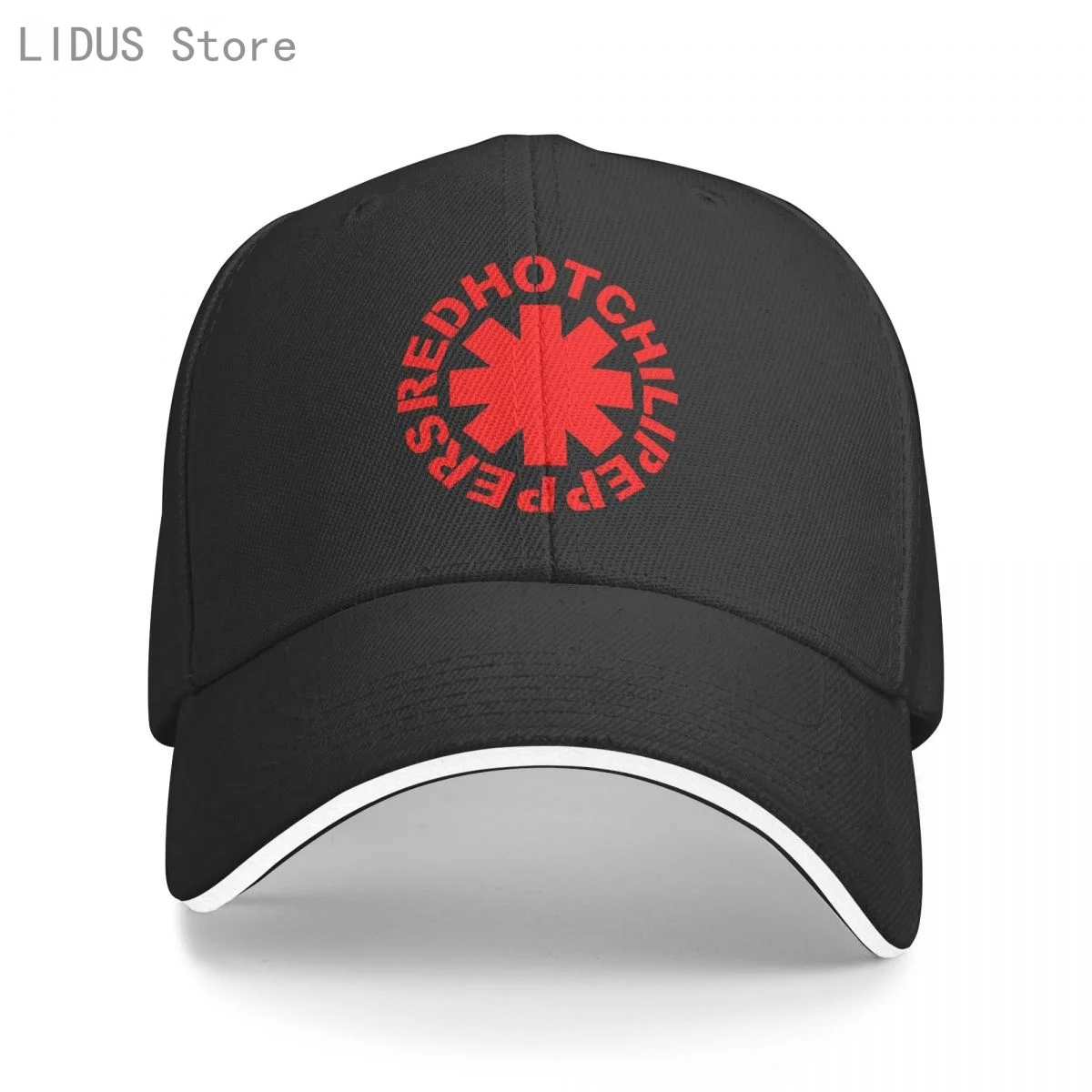 

Men RHCP Rock Band Baseball Cap Fashion Mens RHCP Logo Dad Hat Men Women Letter Printing Summer Adjustable Snapback Hats Bone
