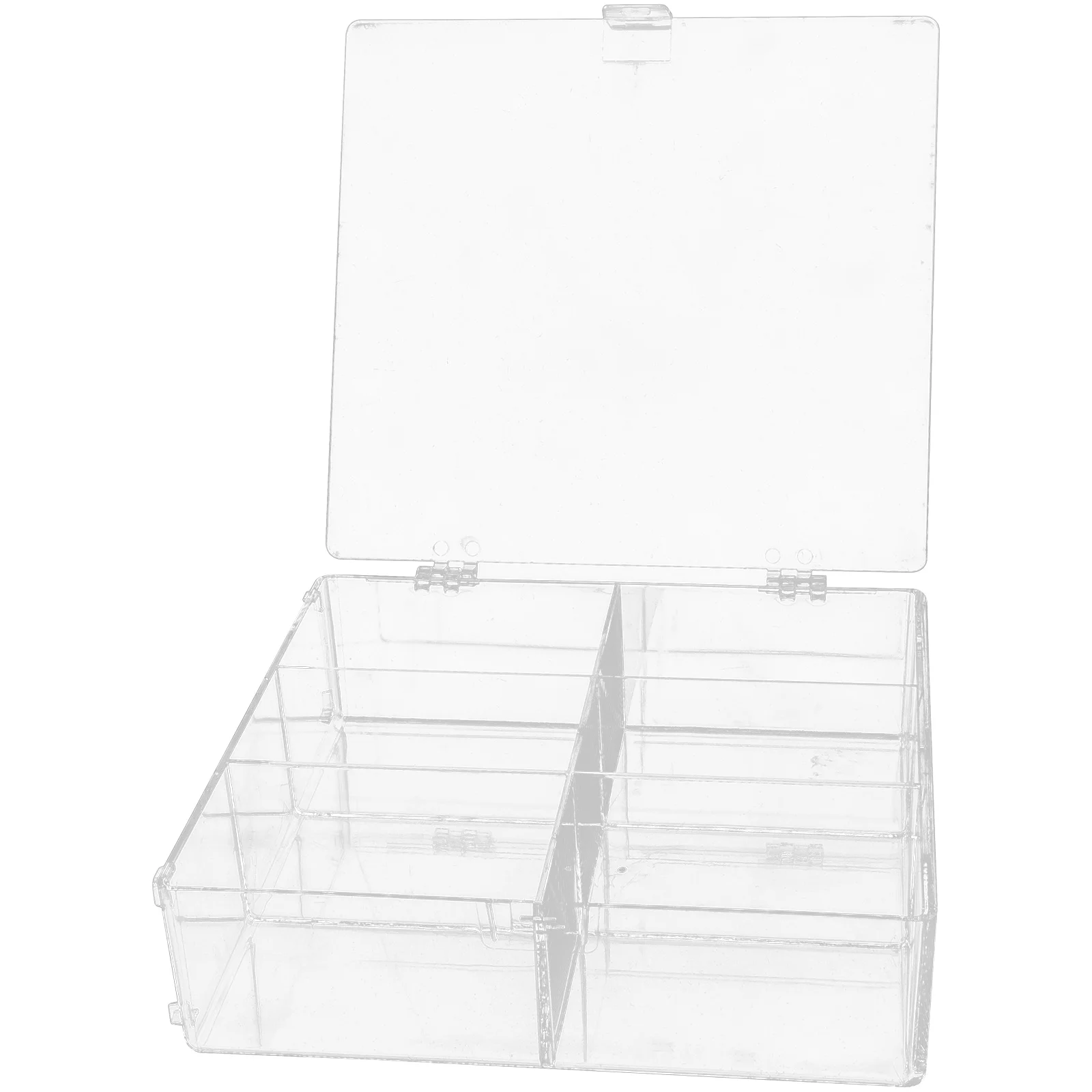 

Box Cotton Storage Holder Organizer Acrylic Case Container Small Tea Bag Swab Pad Makeup Clearjewelry Containers Sponge