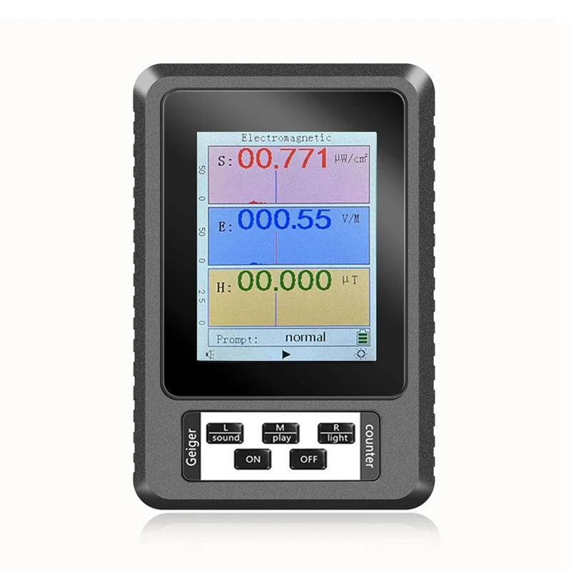 

Измеритель уровня радиации EMF, 1 шт.