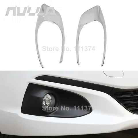 Хром для Peugeot 301 2017 2018 2019, передняя противотуманная фара, крышка корпуса, наклейки, аксессуары для отделки