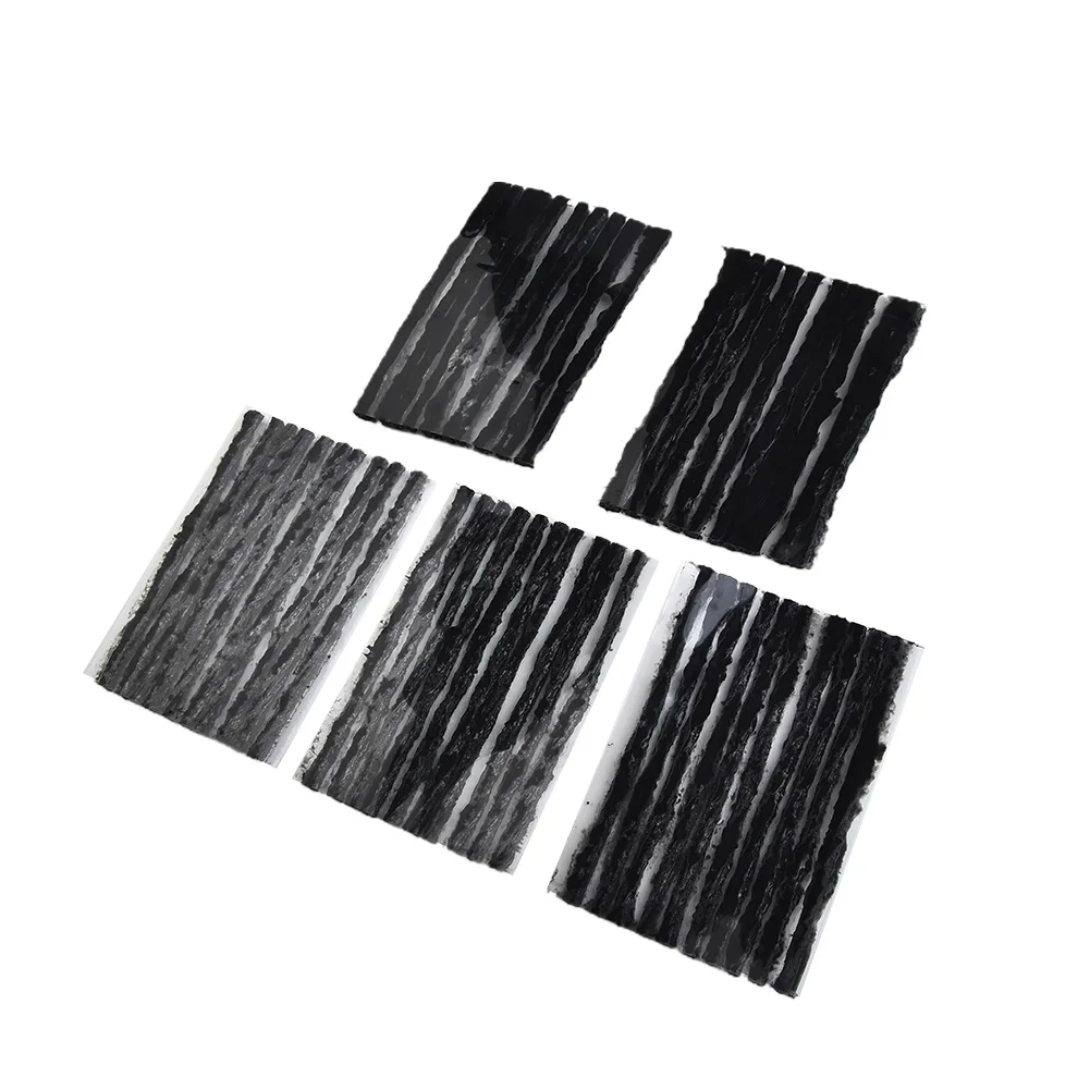 

Черная уплотнительная лента для автомобильных шин, ремонт проколов, сменная резиновая шина 0,1 дюйма, 50 шт. для велосипеда, мотоцикла