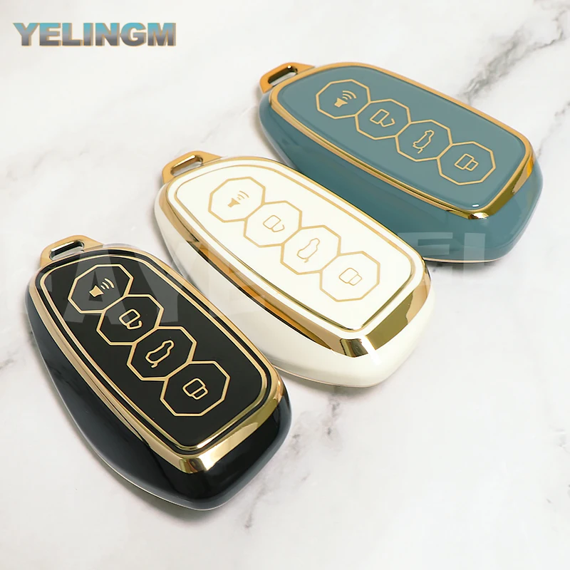 Чехол для автомобильного ключа из ТПУ Great Wall Haval H6 2024 H9 H2 M6 Cool Dog Plus Owl Dragon MAX F7 F7X F7H H8 H3