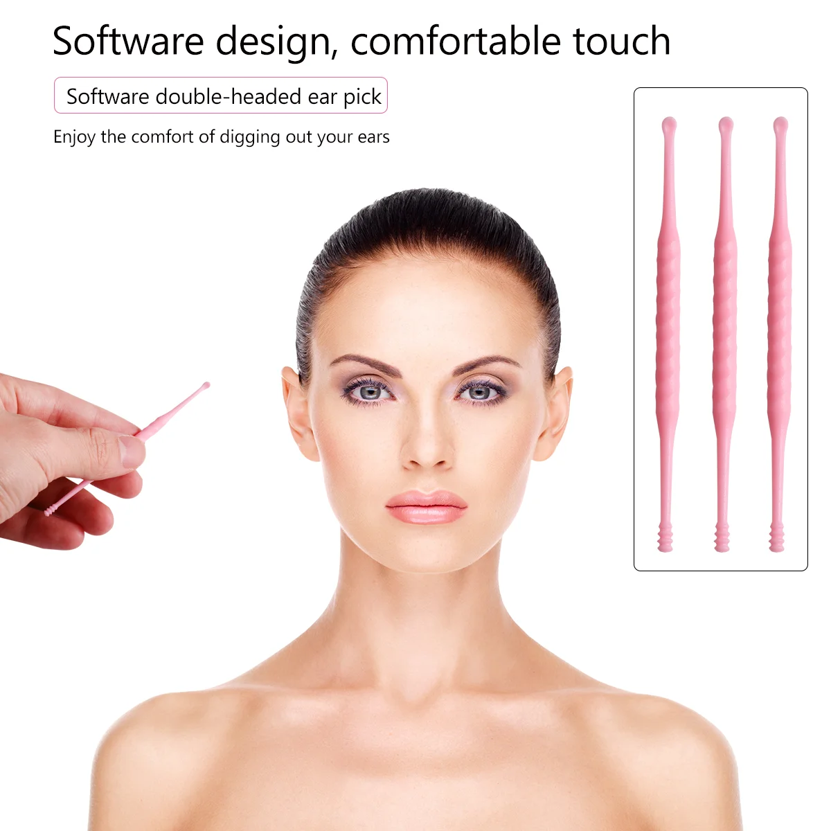 20 шт. пластиковая кюретка для удаления воска инструмент очистки наушников