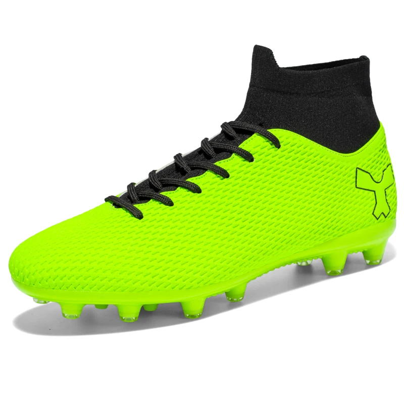 

Mens Soccer Shoes Wear-Resistant Chuteira Campo Training Breathable Futsal Shoes Outdoor Non-Slip Sneakers Chuteiras De Futebol