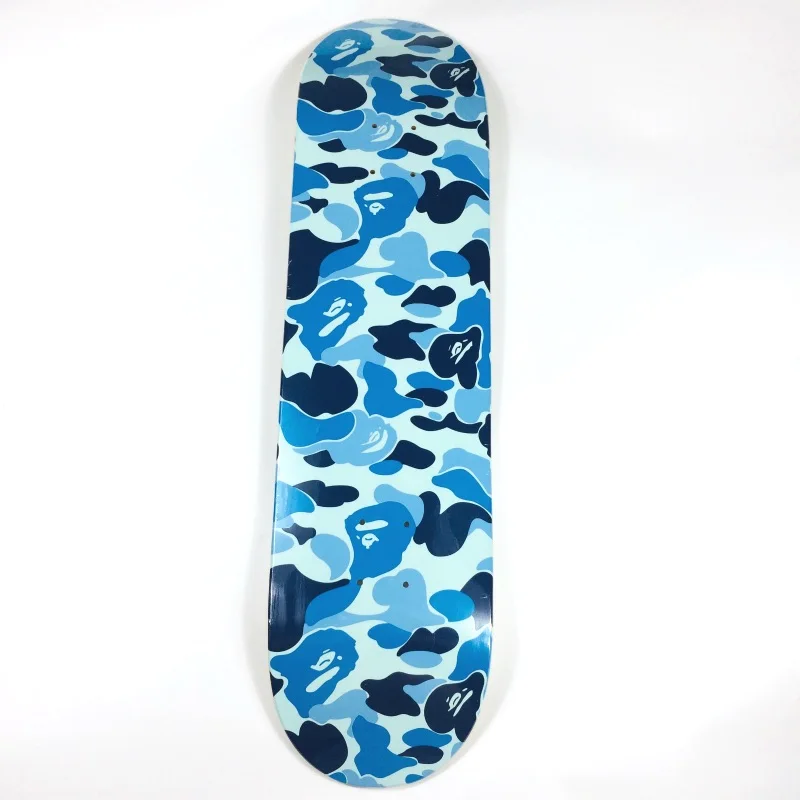 

BAPE APE Skateboard Deck Modern Canada Maple.Decoration Blue Color Collect Art. Fashion Brand. International Japan Style