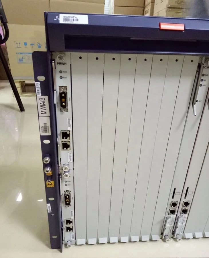 Фото В наличии GPON OLT C300 FTTH 10G GPON EPON OLT Шасси с 8 16 портов GTGH GTGO C+ C++ Плата ZISA Оригинальный GPON OLT C300 №3