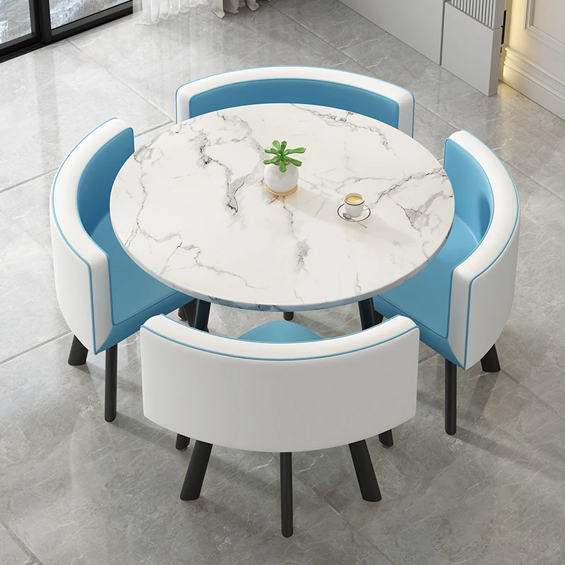 

Modern Minimalist Dining Table Reception Living Room Dining Tables Luxury Household Kitchen Muebles Para El Hogar Furniture