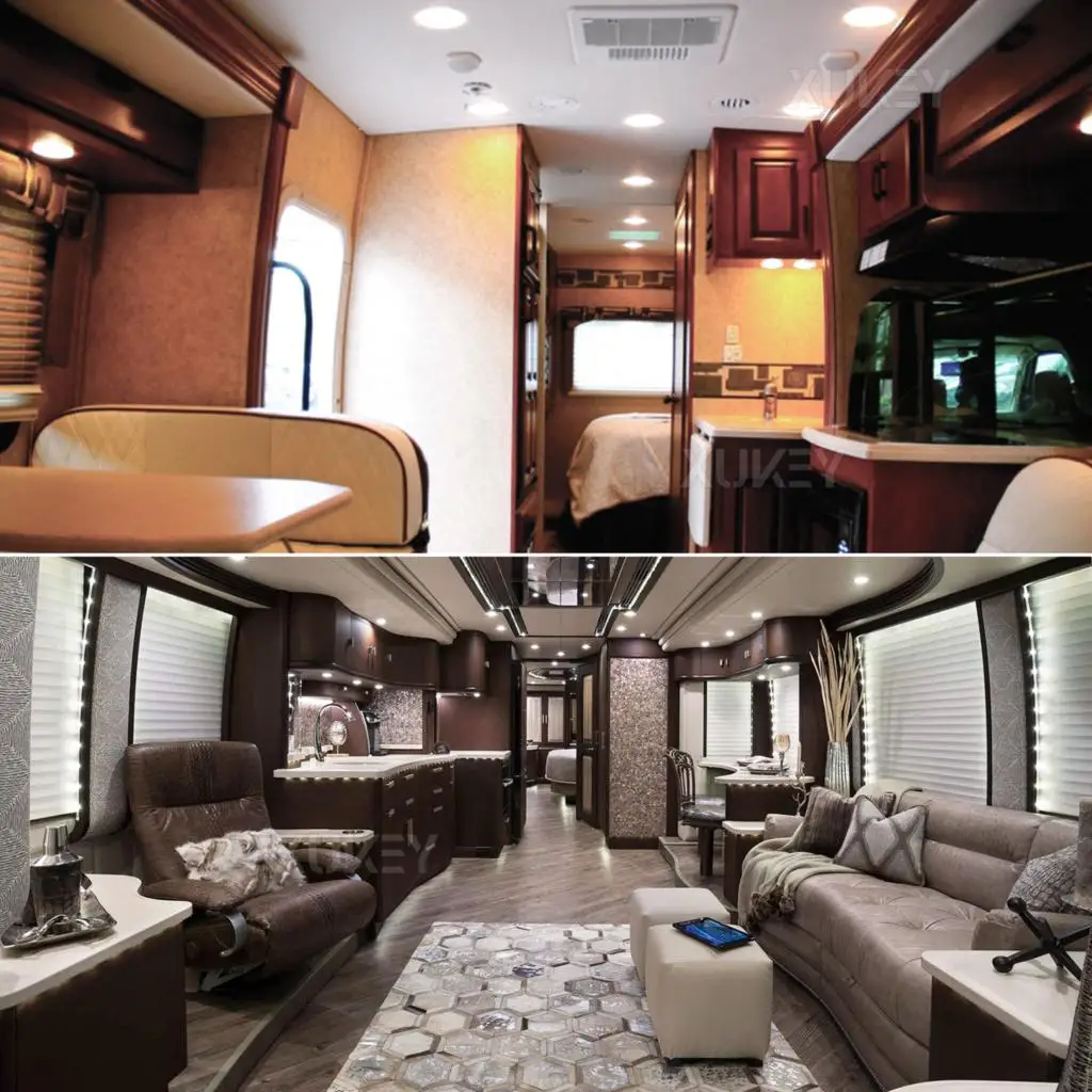 6x круглых 60 мм 2 4 дюйма внутреннее освещение для автофургона белого цвета 4000 К с