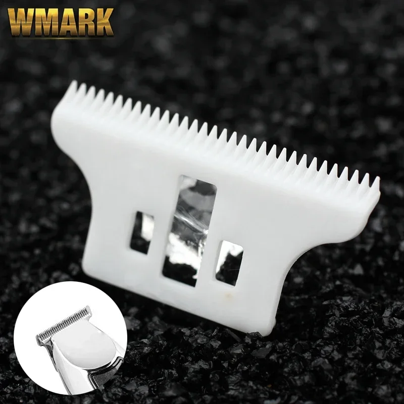 

WMARK 2/10/50 Pcs for 8081 Detailer Trimmer Ceramic T-WIDE TRIMMER MOVABLE BLADE 32 Teeth with Box