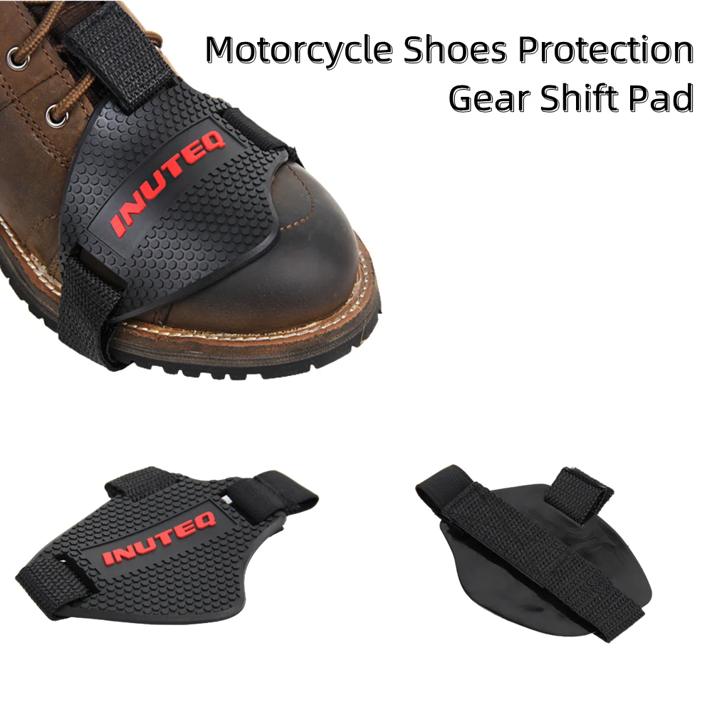 Protection des chaussures de moto  coussinet de changement de vitesse antidérapant  réglable