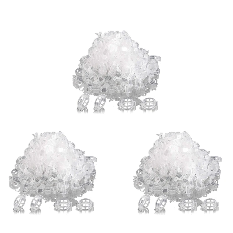 

450PCS Plant Support Garden Clips For Vine Vegetables,Tomato Trellis Clips,Makes Garden Vegetables To Grow Upright