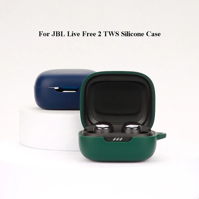 

Compatible with Live Free 2 TWS Washable Soft Cover Housing Lightweight Case Impact-resistant Waterproof Shell Sleeve