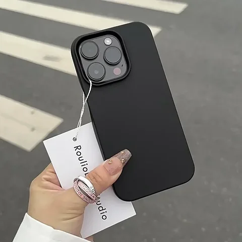 Модный мягкий силиконовый чехол для телефона Candy для iPhone 16, 11, 12, 13, 14, 15 Pro Max Plus, противоударный бампер, задняя крышка