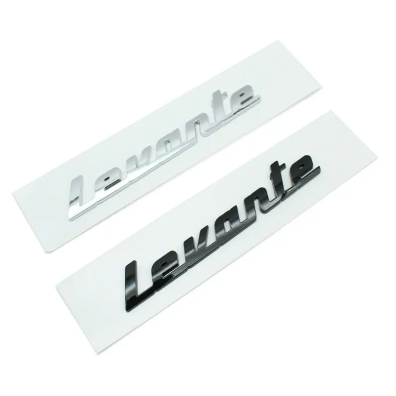 

Levante original letter car sticker for Maserati Levante SUV Trofeo modified accessories rear tailgate standard decorative decal