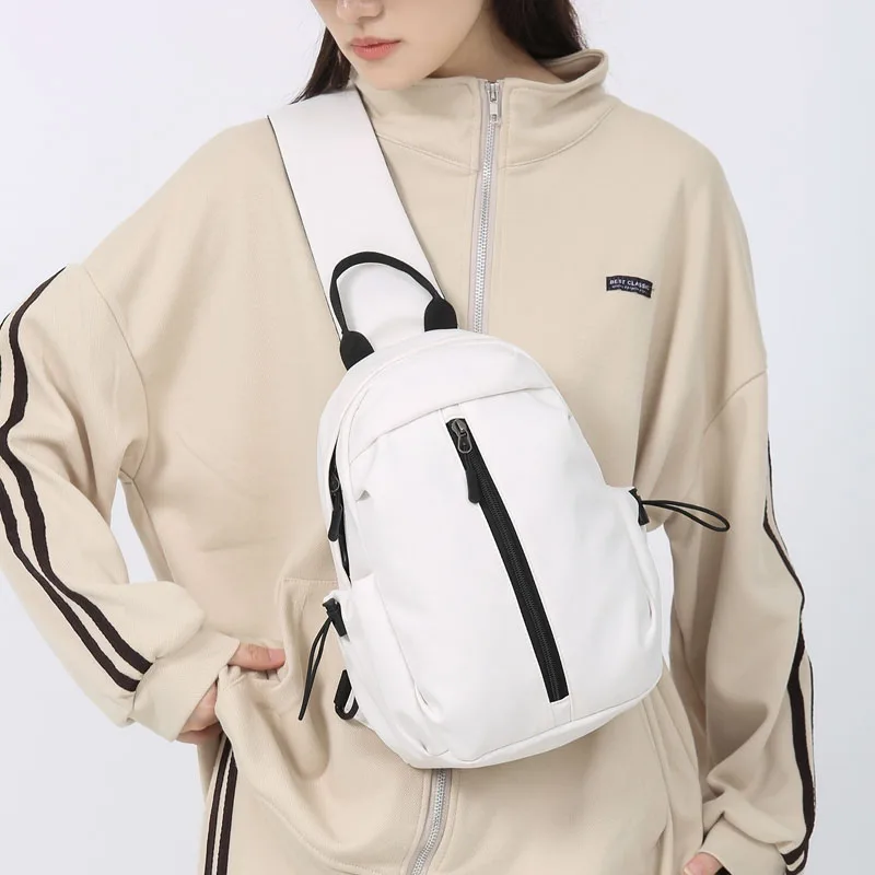 

Summer Hop Bag Trend Unisex Crossbody Hip Women Nylon Chest Shoulder Bags New Street Pack Casual Chest Ladies Fashion Bags Style