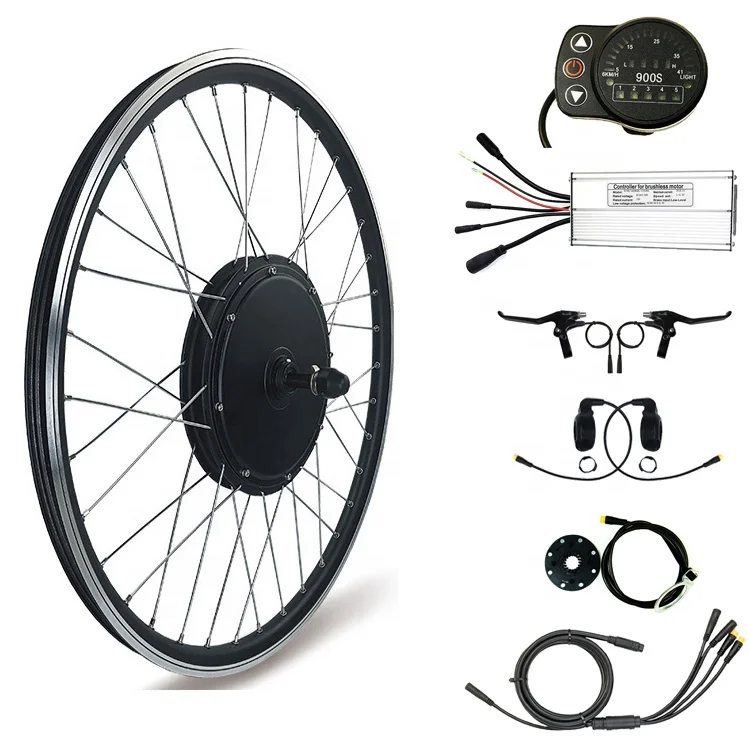 

Комплект для переоборудования электровелосипеда Joyebikes, водонепроницаемый комплект для переоборудования электровелосипеда, 48 В, 500 Вт, комп...