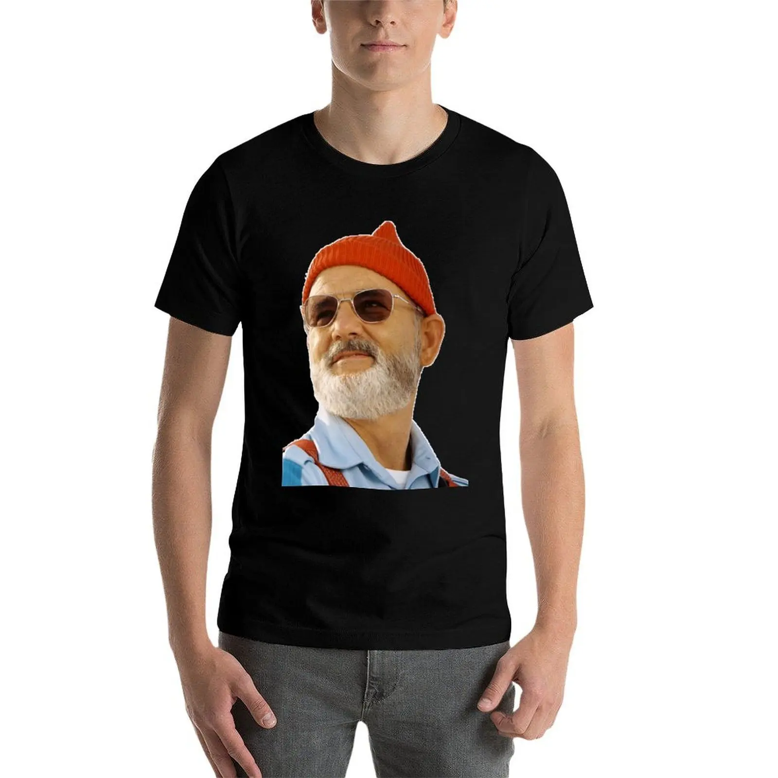 Фото Футболка Steve Zissou больших размеров для тренировок с короткими рукавами №4