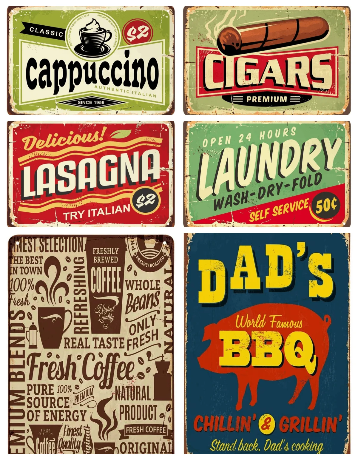 Рекламный плакат для кофе, винтажные металлические жестяные знаки для кафе, баров, пабов, магазинов, настенные декоративные Забавные знаки для барбекю