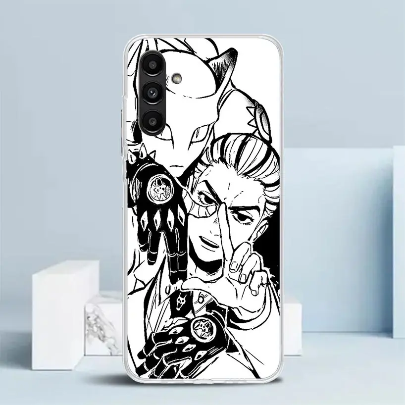 Фото Чехол JoJo Kira Yoshikage Killer Queen для Samsung Galaxy A17 A37 A57 A16 A26 A36 A56 A15 A14 A55 A13 A53 A25 A35 A24 №5