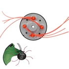 1 шт. универсальная 4-линейная Головка триммера для бензиновой газонокосилки