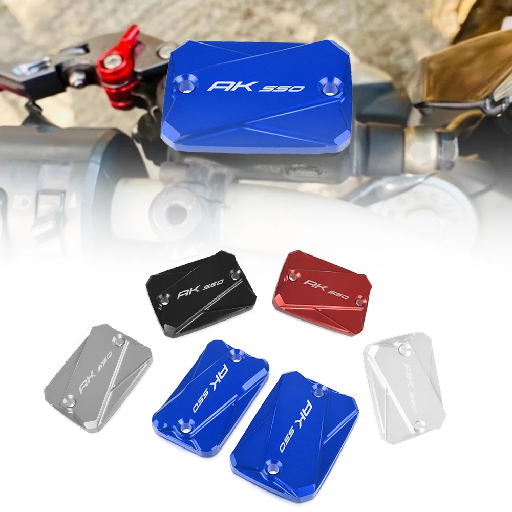 

Motorcycle Accessories Aluminum Front Rear Brake Cylinder Fluid Reservoir Cap Cover Fit For KYMCO AK550 AK/ak 550 2017-2021 2018