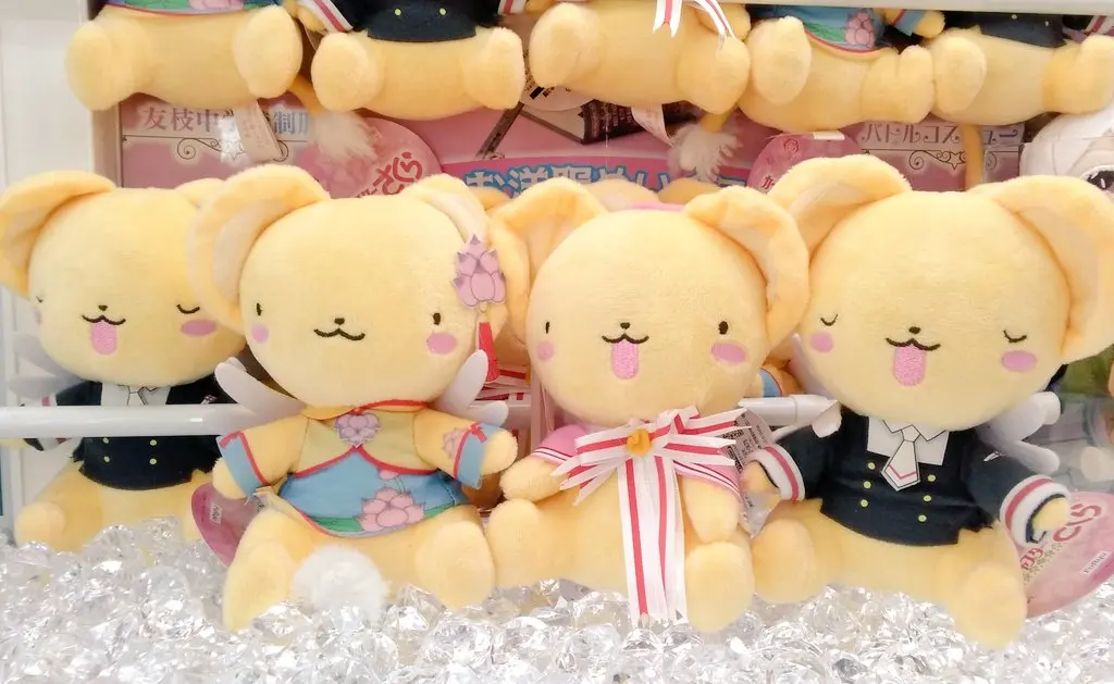 Новые милые японские аниме карточки Captor Sakura Kero cerchan платье с Сакурой Mini плюшевые