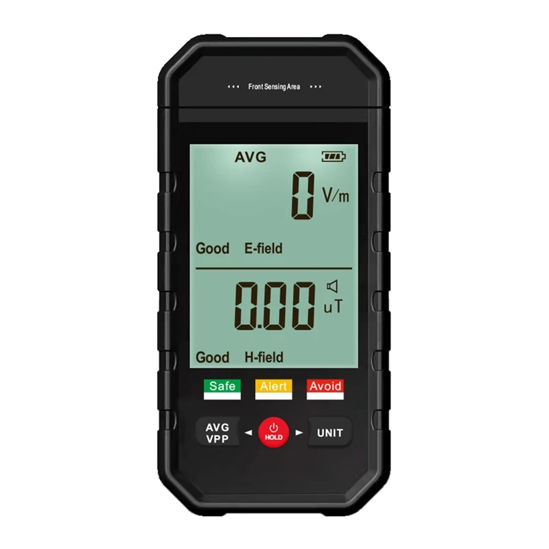 

NEW-ET925 Electromagnetic Radiation Detector Electric Field Tester Magnetics Field Radiation Test Sound Light Alarm Meter
