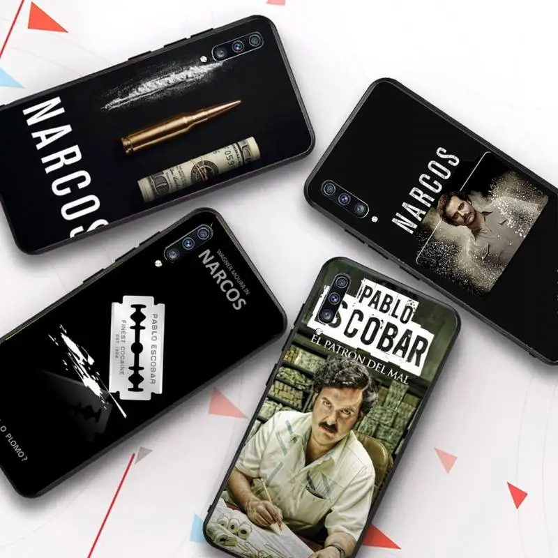 

Narcos TV Series Pablo Escobar Phone Case for Samsung A51 01 50 71 21S 70 31 40 30 10 20 S E 11 91 A7 A8 2018