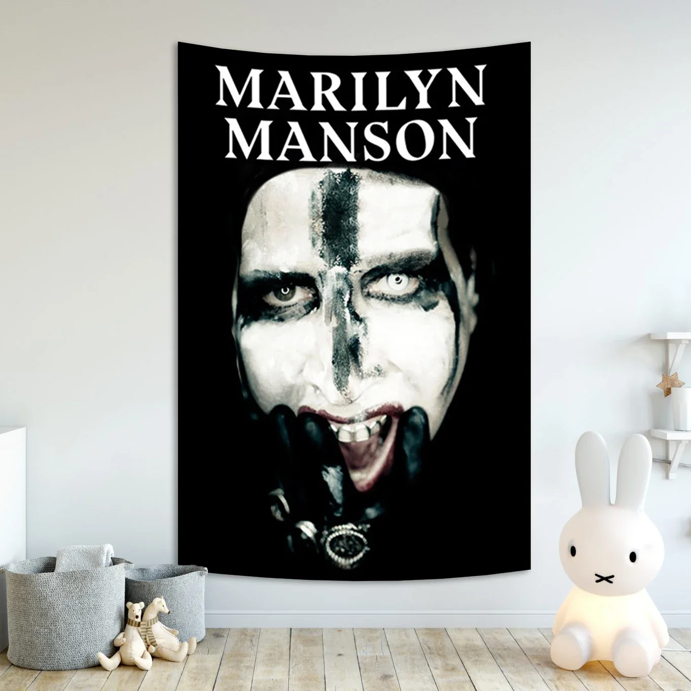 Сатаническая группа демон Мэрилин мансонс плакат с изображением Бафомета