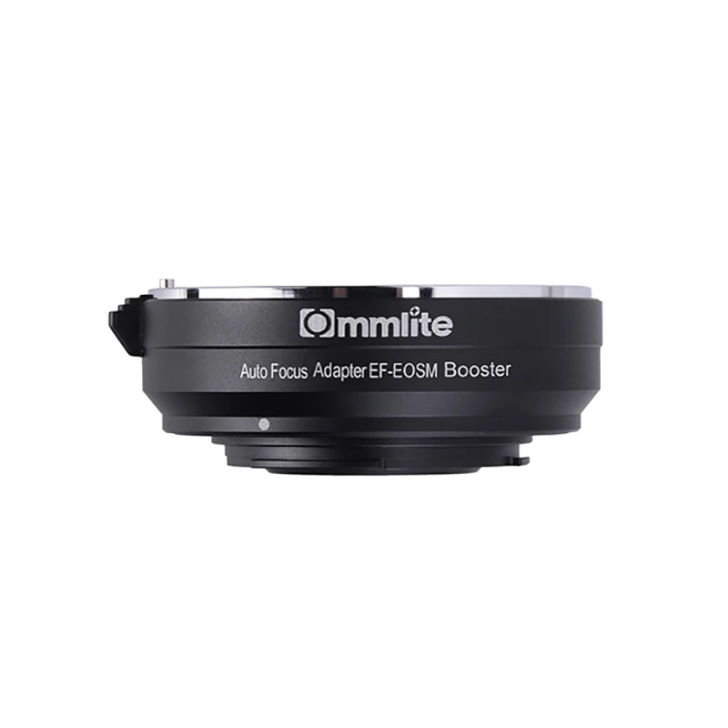 

Commlite CM-EF-EOSM Booster 0.71x Focal Length Booster Electronic AF Lens Mount Adapter from Canon EF Lens to EOSM Mount Camera
