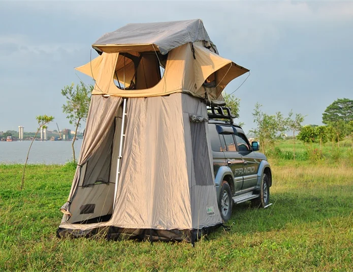 Мягкий корпус 4x4 грузовик кемпинг автомобиль крыша палатка с дополнительным
