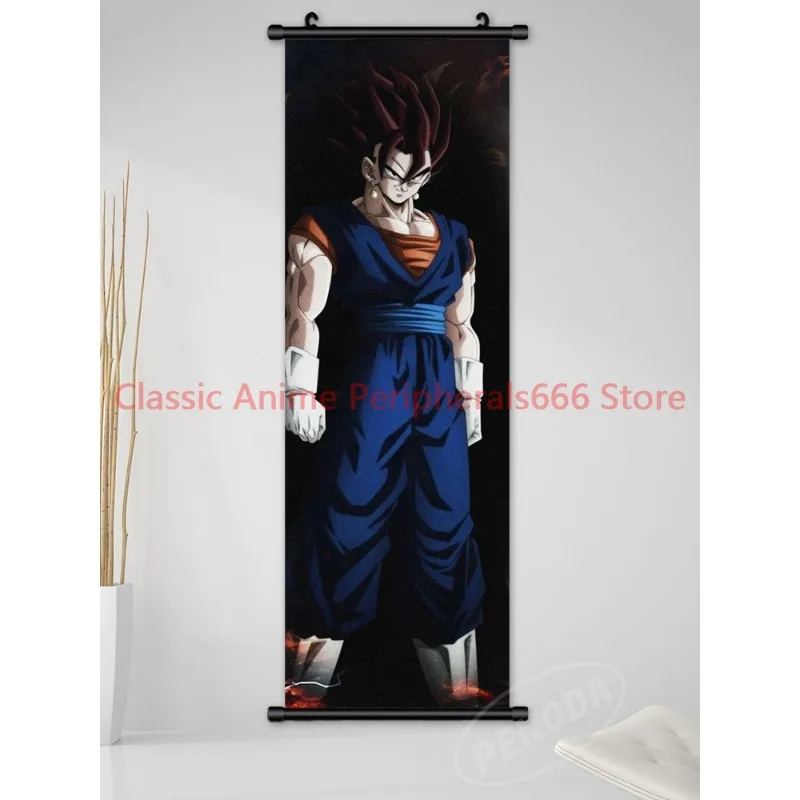 Струйная картина высокой четкости Dragon Ball аниме Гоку Супер Сайян декоративная
