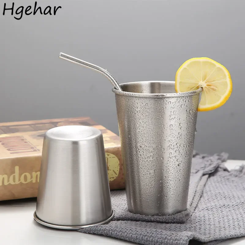 Стальные чашки из нержавеющей стали вода кофе чай вино золотая чашка бытовая