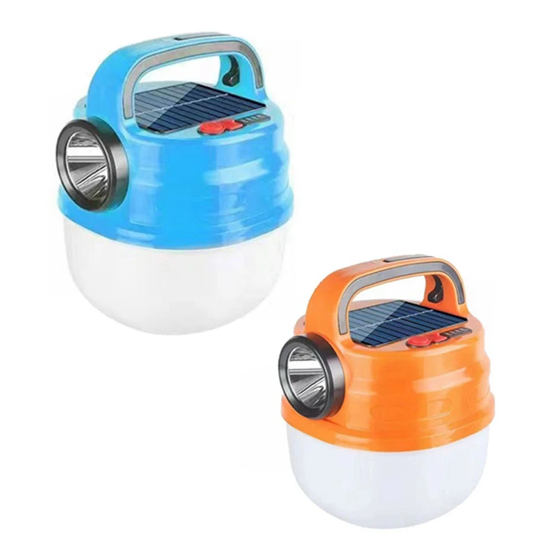 

Retail 80W Portable Outdoor Solar Power Camping Light USB Rechargeable Tent Lamp Camp Lanterns Emergency Lights
