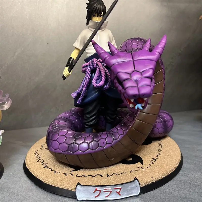 

23cm Anime Naruto GK Figure Uchiha Sasuke Psychic Snake Action Figure Collectible Model Toy Doll Children Birthday Xmas Gift