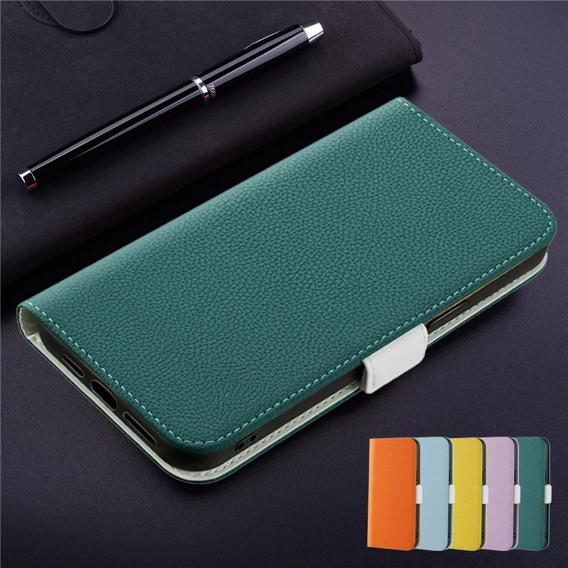 

Candy Colors Leather Case Cover For Xiaomi Xiomi Poco X4 NFC PocoX4 PocoM4 M4 Pro M4Pro 5G Fundas Wallet Flip Cover Phone Bag