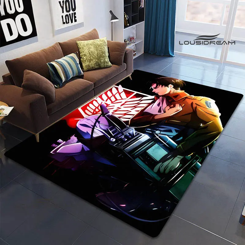 

Attack on Titan cartoon printing carpet living room bedroom beautiful non-slip carpet photography props birthday gift