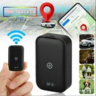 GF21 миниатюрный GPS-трекер для автомобиля, приложение для защиты от потери, голосовое управление, локатор записи, микрофон высокой четкости, Wi-Fi + LBS + GPS