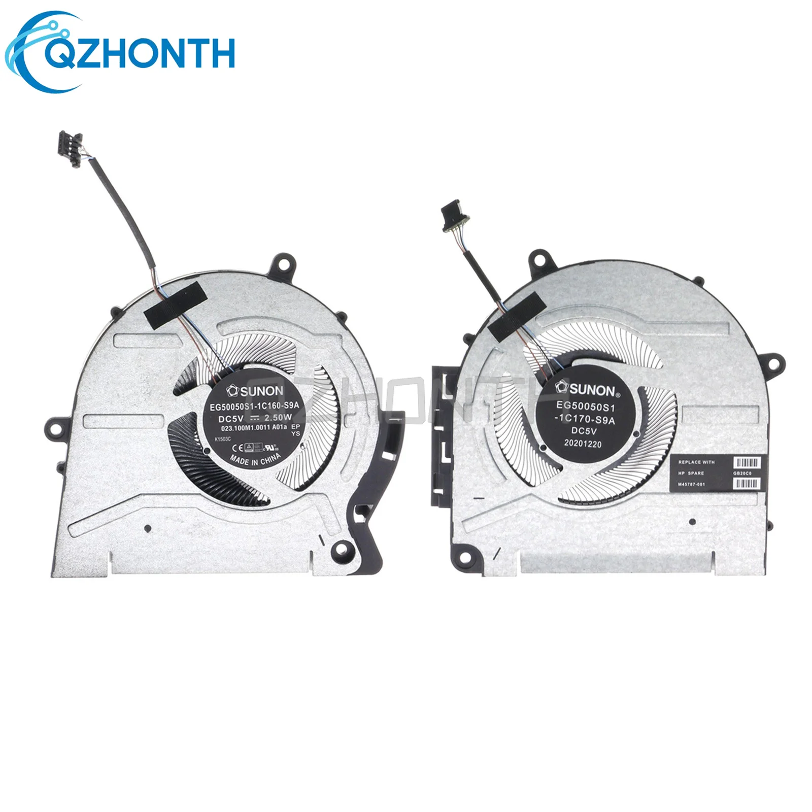 Новый охлаждающий вентилятор для процессора и графического HP ENVY 17-CH 17M-CH M45786-001